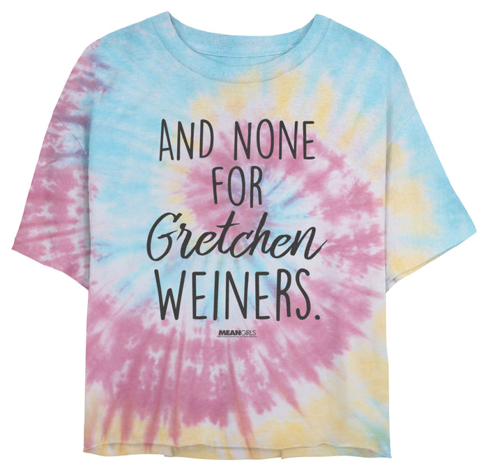 fifth sun Junior's Mean Girls And None for Gretchen Wieners Quote T-Shirt