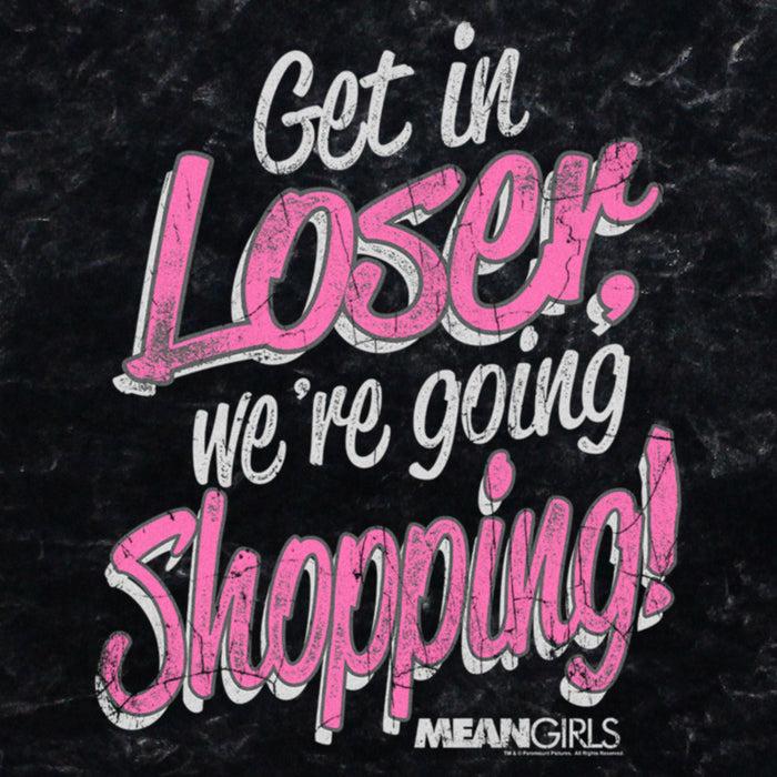 Fifth Sun Junior's Mean Girls Distressed Get In Loser T-Shirt