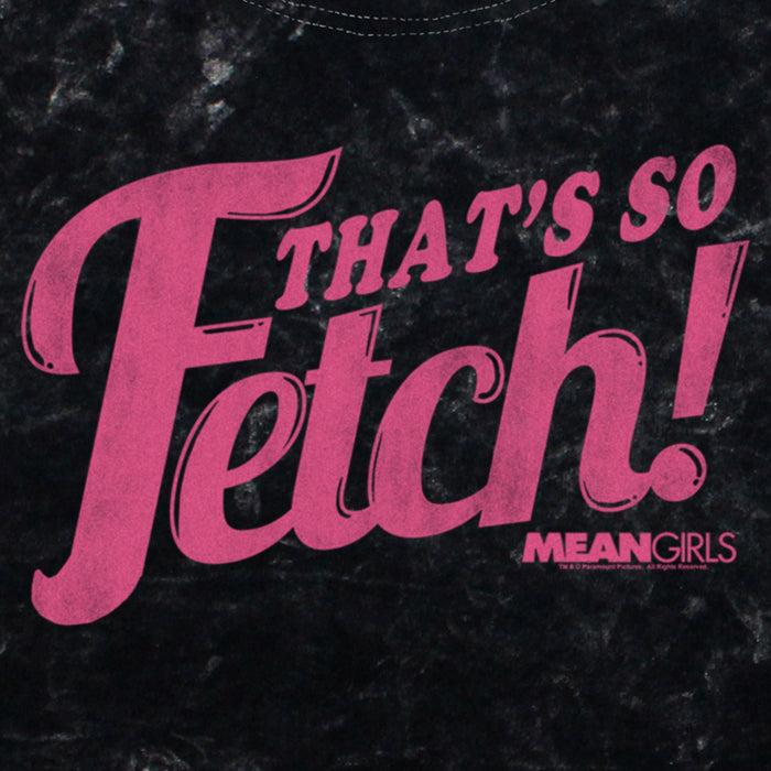 Fifth Sun Junior's Mean Girls Distressed That Is So Fetch Quote T-Shirt