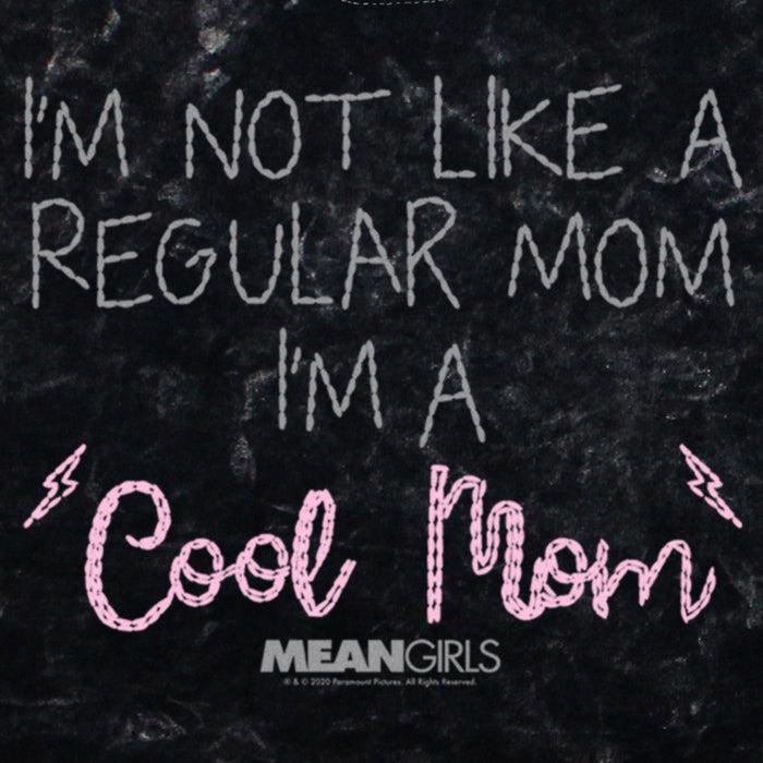 Fifth Sun Junior's Mean Girls I'm Not Like A Regular Mom Cross-Stitch Pattern T-Shirt