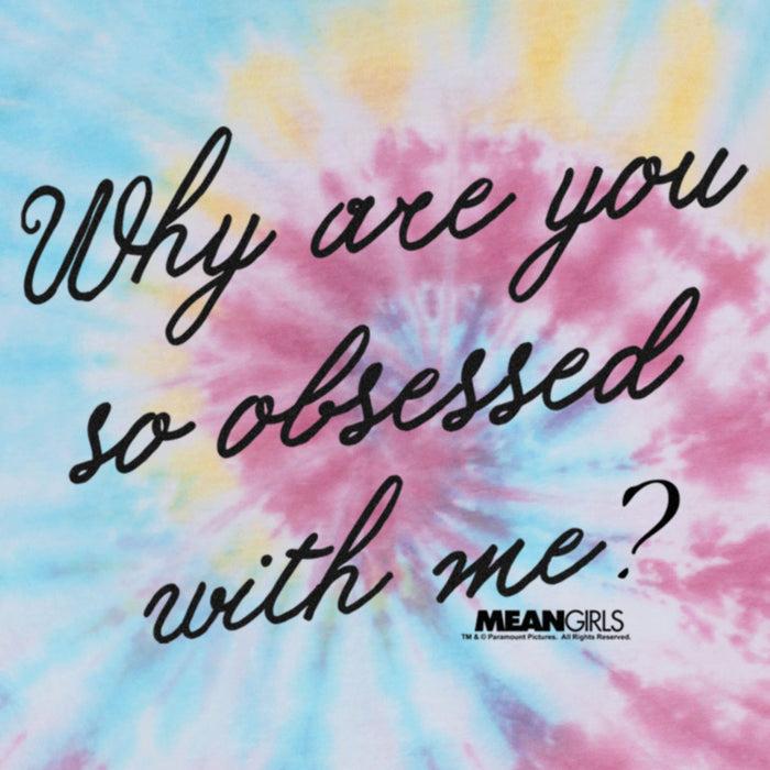 Fifth Sun Junior's Mean Girls Why Are You So Obsessed With Me Quote T-Shirt