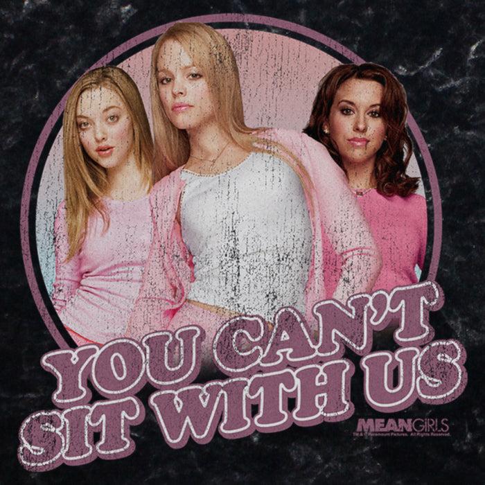 Fifth Sun Junior's Mean Girls You Can't Sit With Us Distressed Portraits T-Shirt