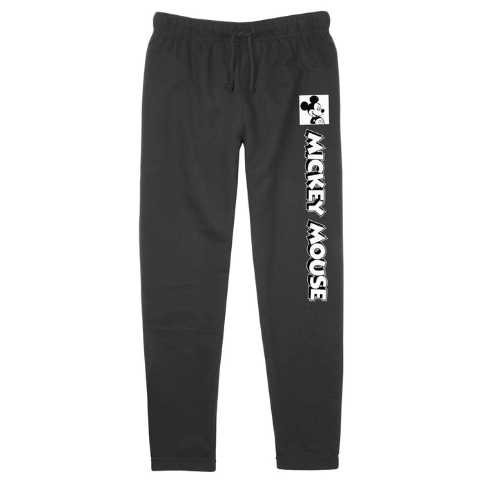 Fifth Sun Junior's Mickey & Friends Classic Portrait Logo Jogger Pants