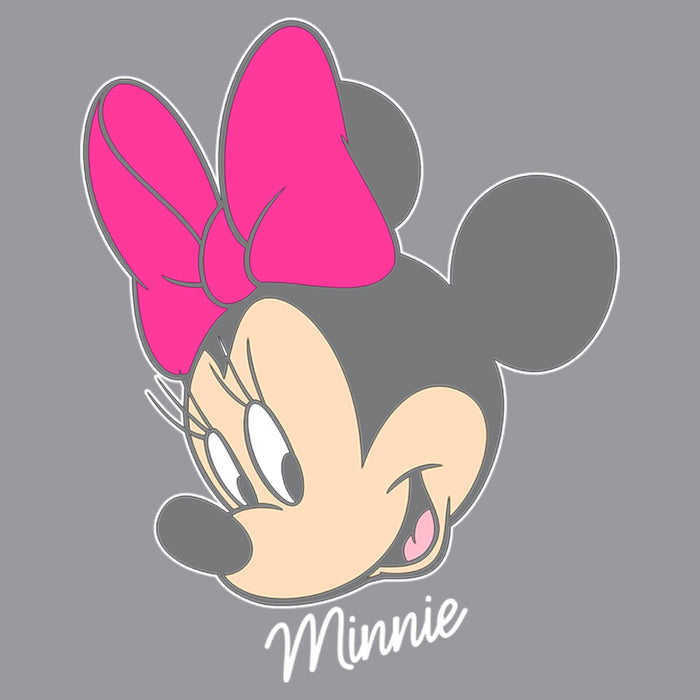 Fifth Sun Junior's Mickey & Friends Minnie Mouse Large Portrait T-Shirt