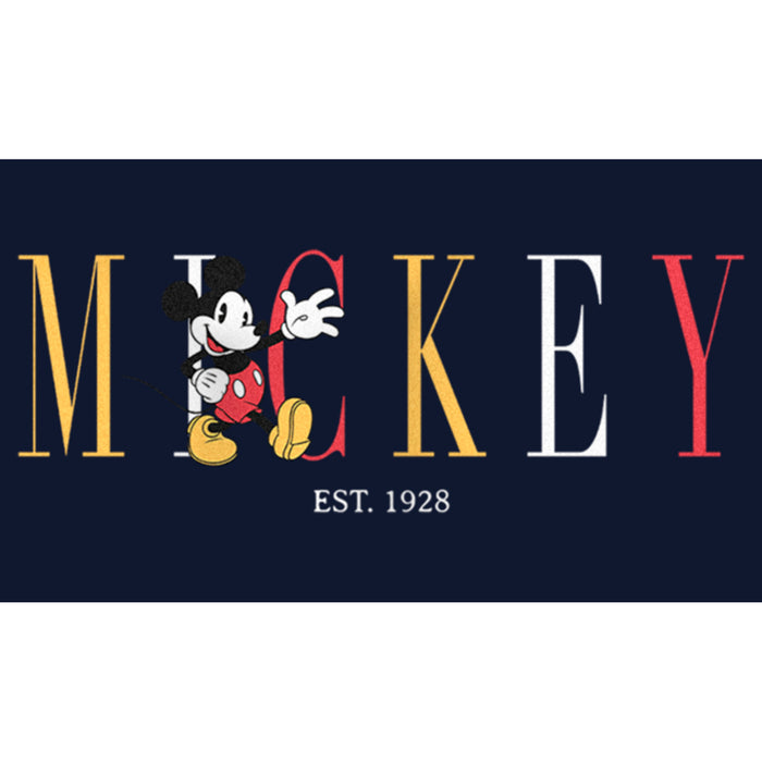 Fifth Sun Junior's Mickey & Friends Since 1928 Cowl Neck Sweatshirt