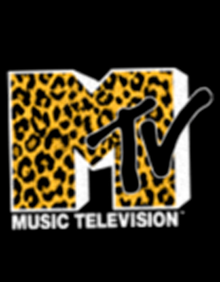 Fifth Sun Junior's MTV Small Cheetah Print Logo Jogger Pants