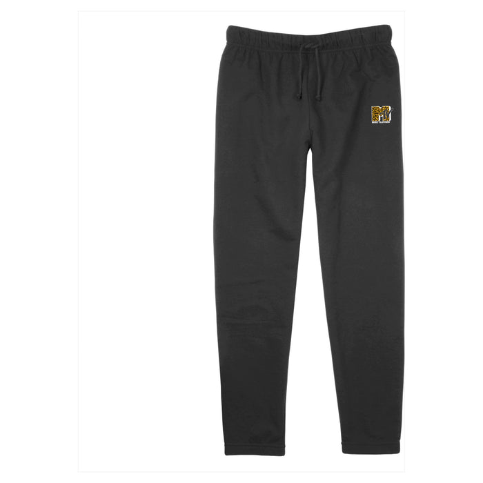 fifth sun Junior's MTV Small Cheetah Print Logo Jogger Pants