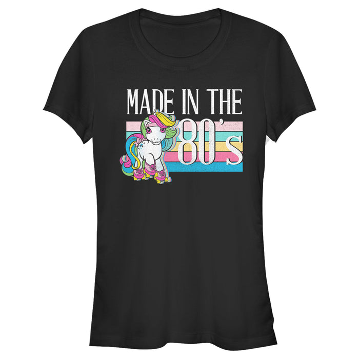 fifth sun Junior's My Little Pony Made in '80s Roller-Skates T-Shirt