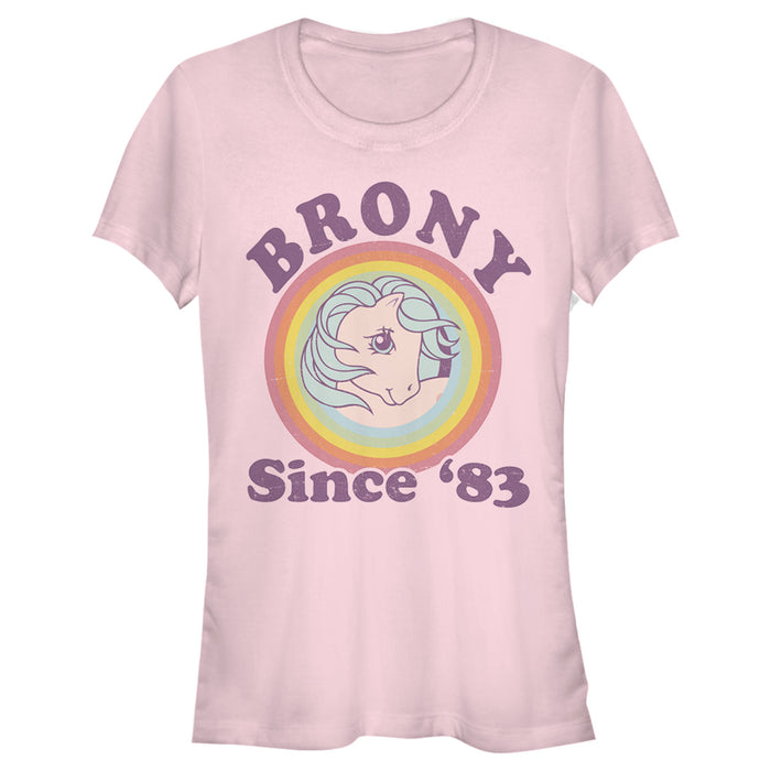 fifth sun Junior's My Little Pony Retro Brony Since 1983 T-Shirt