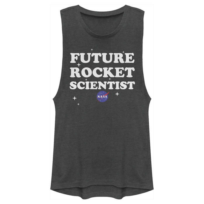 fifth sun Junior's NASA Future Rocket Scientist of the Stars Festival Muscle Tee