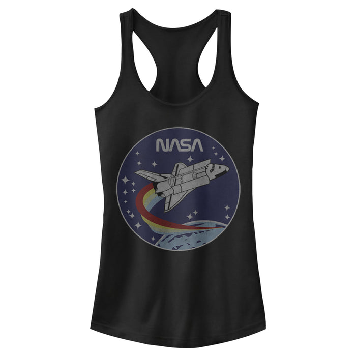 fifth sun Junior's NASA Space Rocket Racerback Tank Top