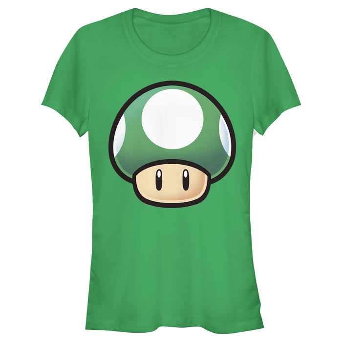 fifth sun Junior's Nintendo 1-Up Mushroom Portrait T-Shirt