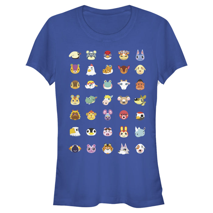 fifth sun Junior's Nintendo Animal Crossing Favorite Lineup T-Shirt