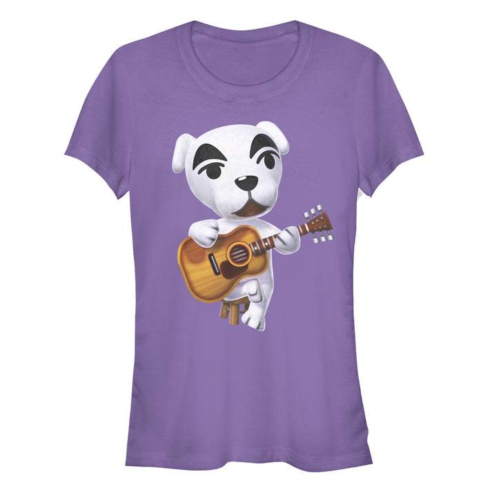 fifth sun Junior's Nintendo Animal Crossing K.K. Slider T-Shirt