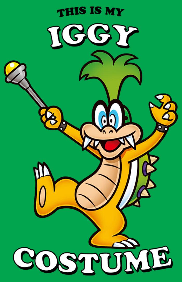 Fifth Sun Junior's Nintendo This Is My Iggy Costume T-Shirt