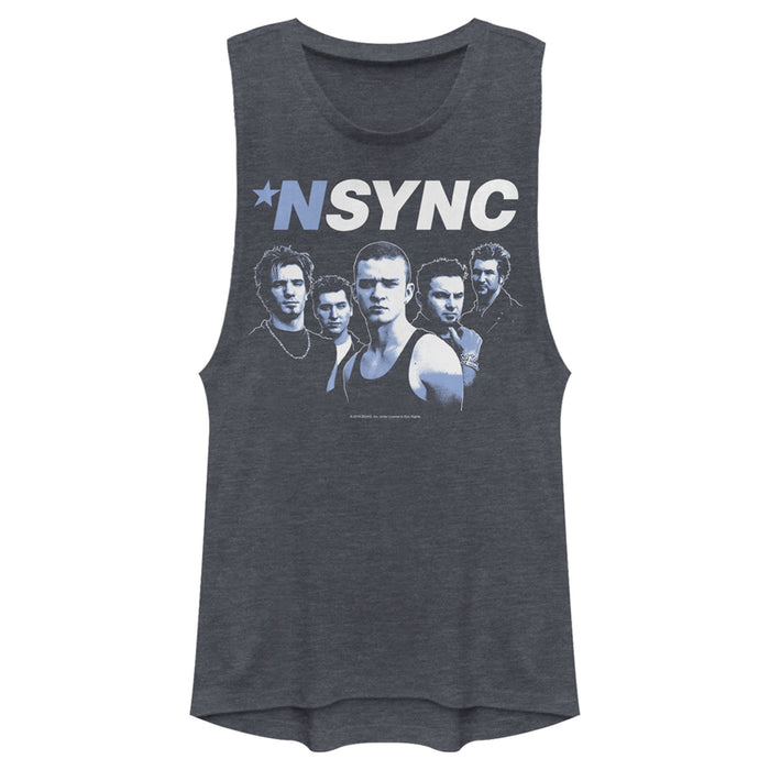 fifth sun Junior's NSYNC Attitude Pose Festival Muscle Tee