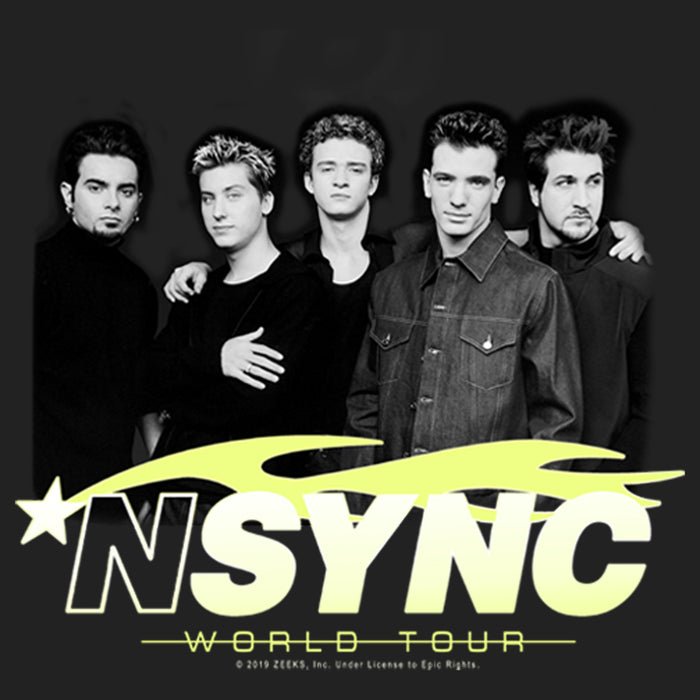 Fifth Sun Junior's NSYNC World Tour Poster Festival Muscle Tee