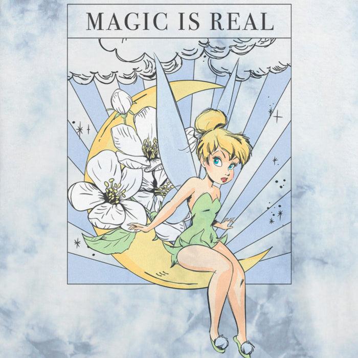 Fifth Sun Junior's Peter Pan Tinker Bell Magic Is Real Tarot Card T-Shirt