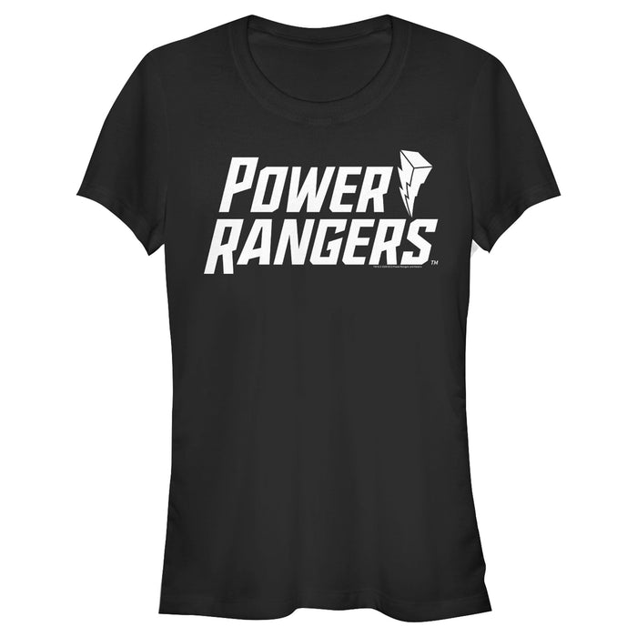 fifth sun Junior's Power Rangers Classic Lightning Bolt Logo T-Shirt