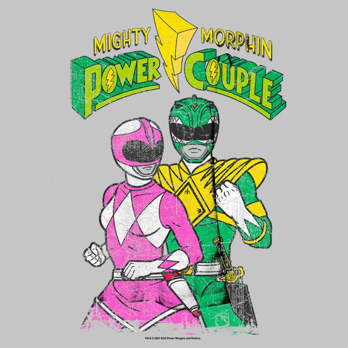 Fifth Sun Junior's Power Rangers Mighty Morphin Power Couple T-Shirt