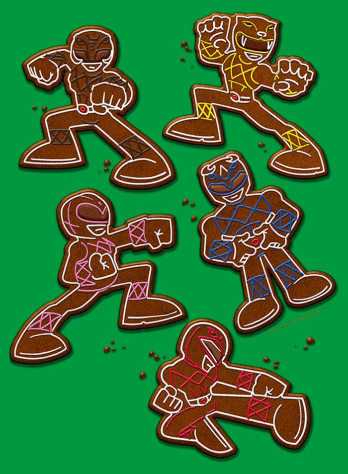 Fifth Sun Junior's Power Rangers Power Ranger Cookies T-Shirt