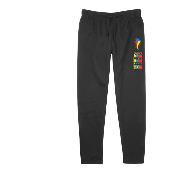 fifth sun Junior's Power Rangers Retro Rangers Logo Jogger Pants