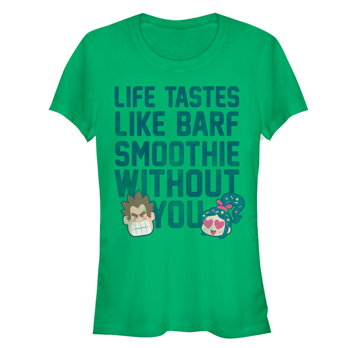 fifth sun Junior's Ralph Breaks the Internet Barf Smoothie T-Shirt