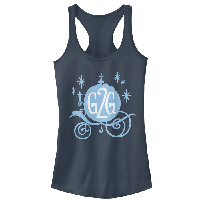 fifth sun Junior's Ralph Breaks the Internet Comfy Cinderella Racerback Tank Top