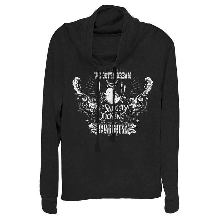 fifth sun Junior's Ralph Breaks the Internet Comfy Rapunzel Cowl Neck Sweatshirt