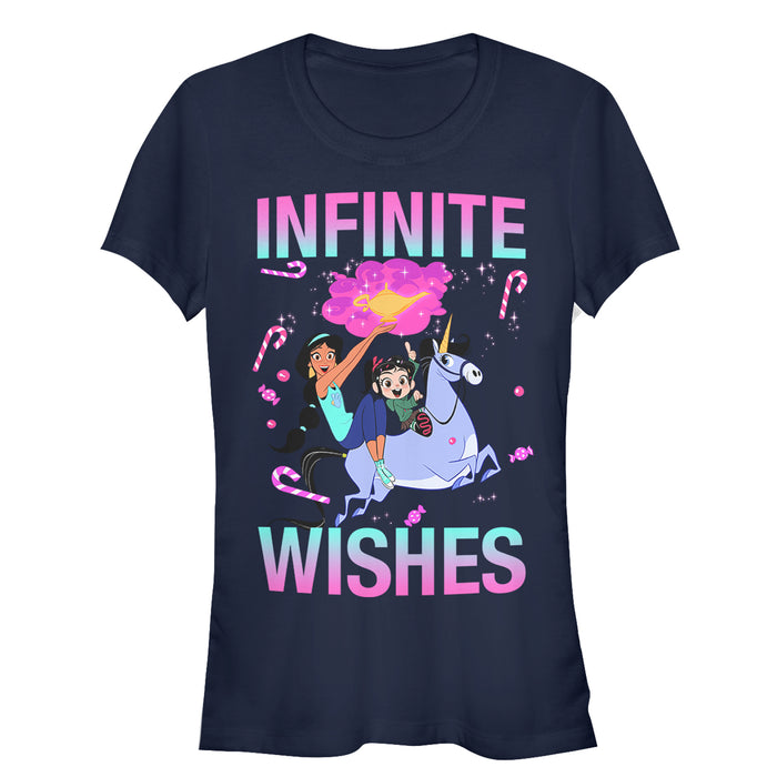fifth sun Junior's Ralph Breaks the Internet Jasmine Infinite Wishes T-Shirt