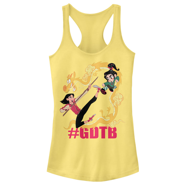 fifth sun Junior's Ralph Breaks the Internet Means Business Racerback Tank Top