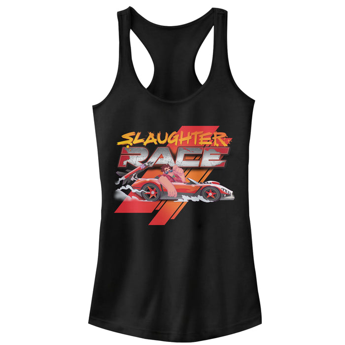 fifth sun Junior's Ralph Breaks the Internet Slaughter Race Racerback Tank Top