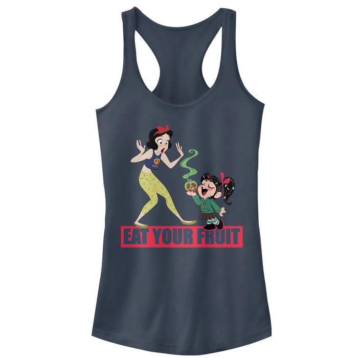 fifth sun Junior's Ralph Breaks the Internet Snow Poison Fruit Racerback Tank Top