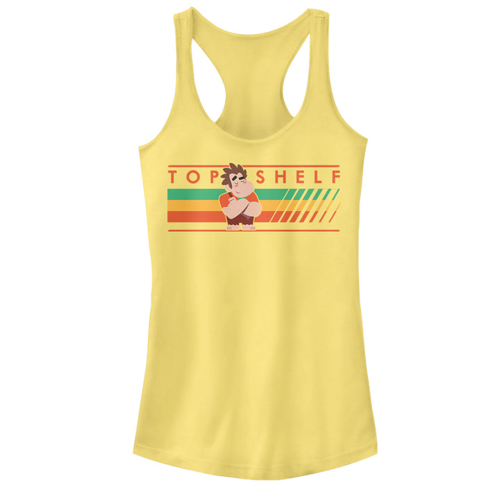 fifth sun Junior's Ralph Breaks the Internet Top Shelf Racerback Tank Top