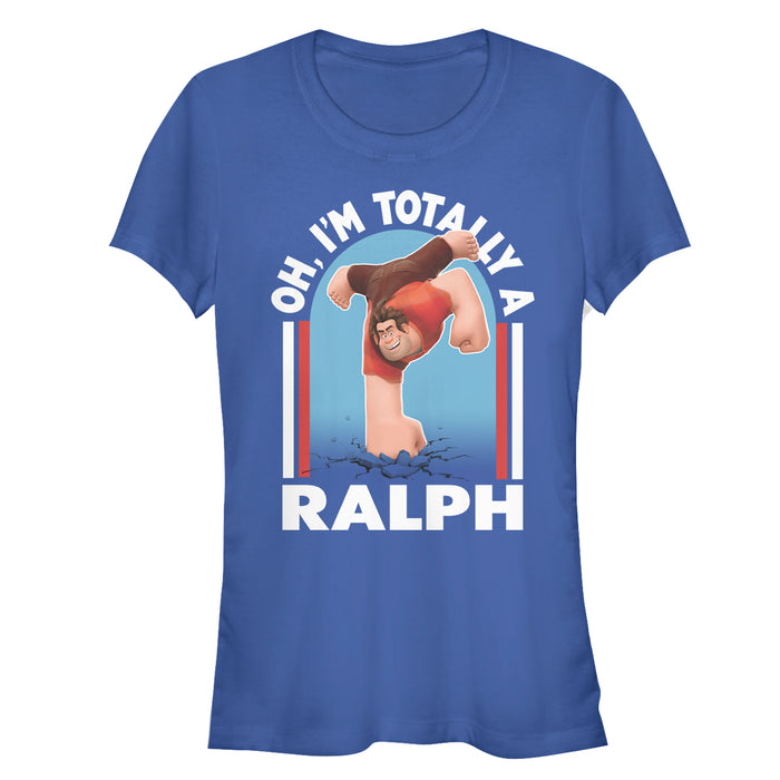 fifth sun Junior's Ralph Breaks the Internet Totally a Ralph T-Shirt