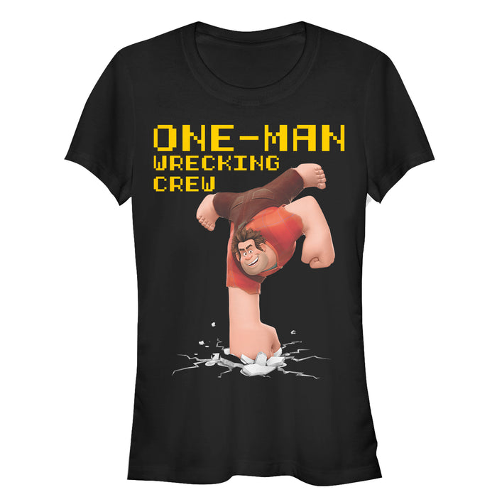 fifth sun Junior's Ralph Breaks the Internet Wrecking Crew T-Shirt