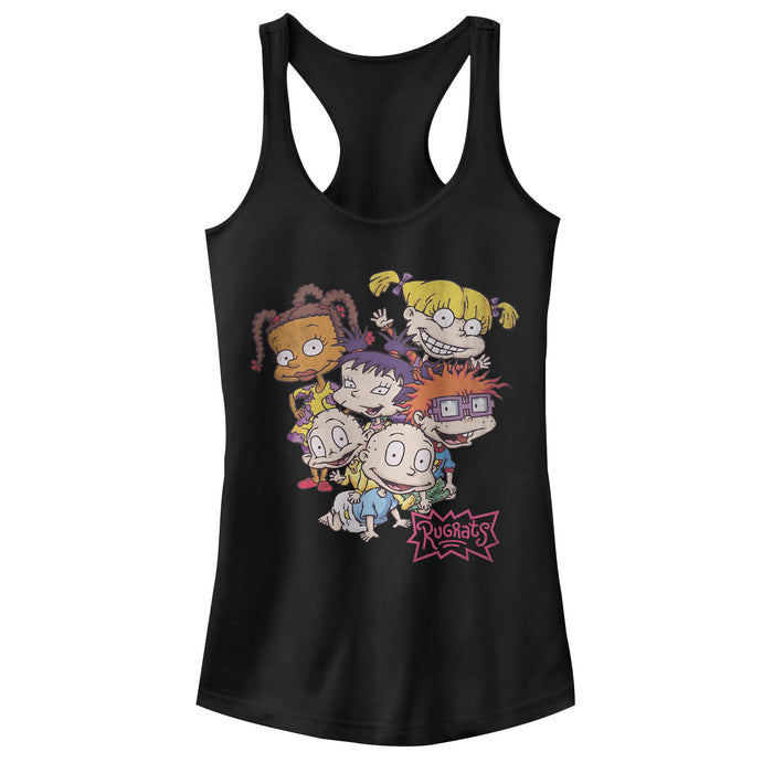 fifth sun Junior's Rugrats Favorite Characters Racerback Tank Top
