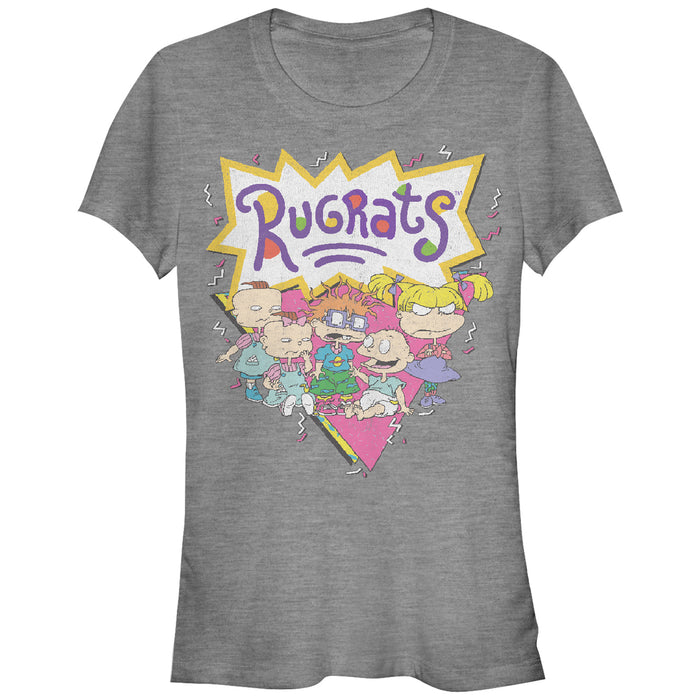 fifth sun Junior's Rugrats Retro Characters T-Shirt