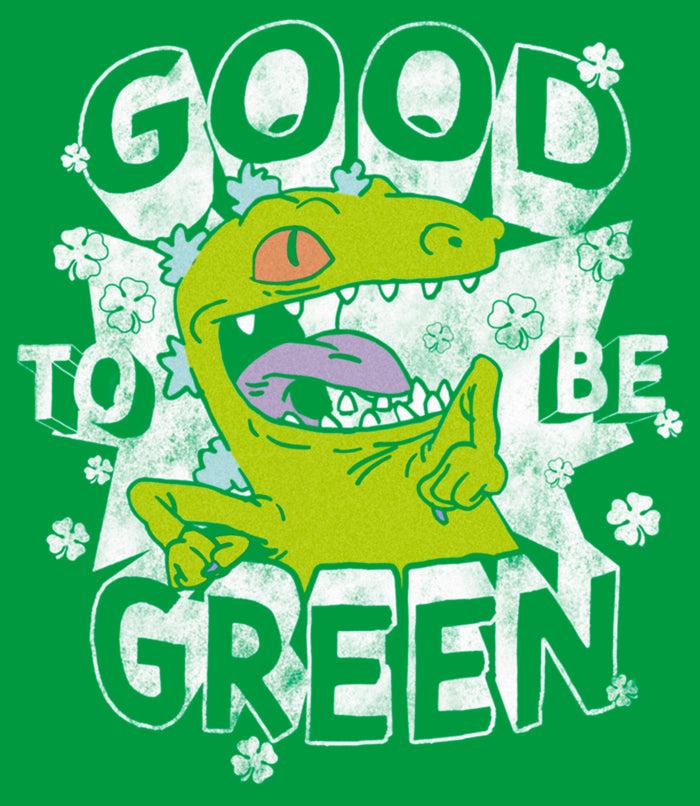 Fifth Sun Junior's Rugrats St. Patrick's Day Reptar Good To Be Green T-Shirt