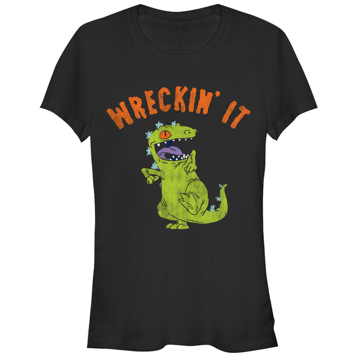 fifth sun Junior's Rugrats Wreckin' It Reptar T-Shirt