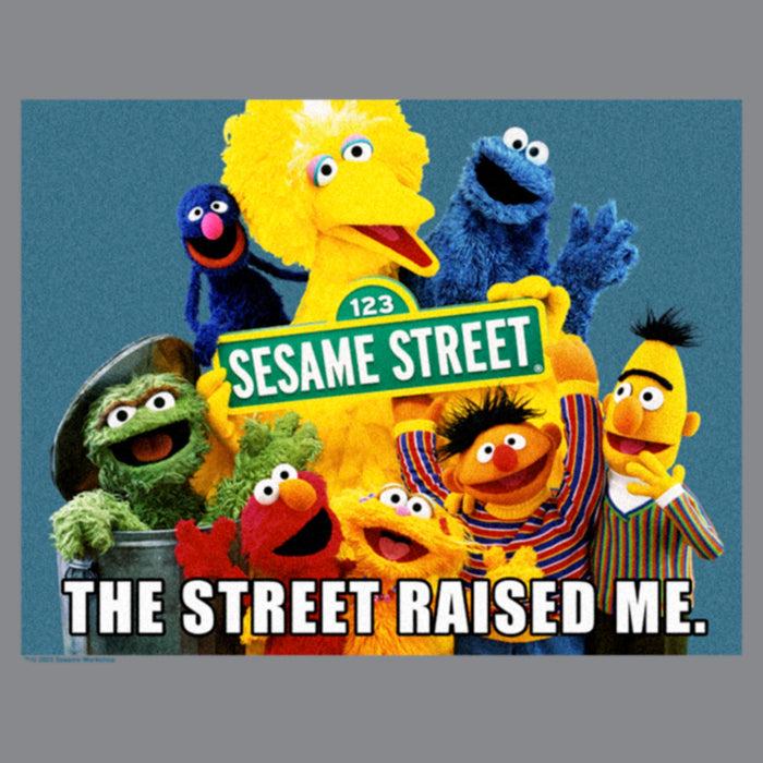 Fifth Sun Junior's Sesame Street The Street Raised Me T-Shirt