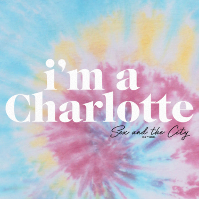 Fifth Sun Junior's Sex And The City I'm A Charlotte Text T-Shirt