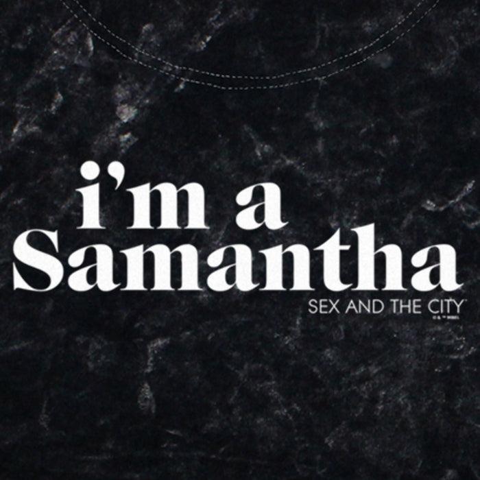 Fifth Sun Junior's Sex And The City I'm A Samantha Text T-Shirt