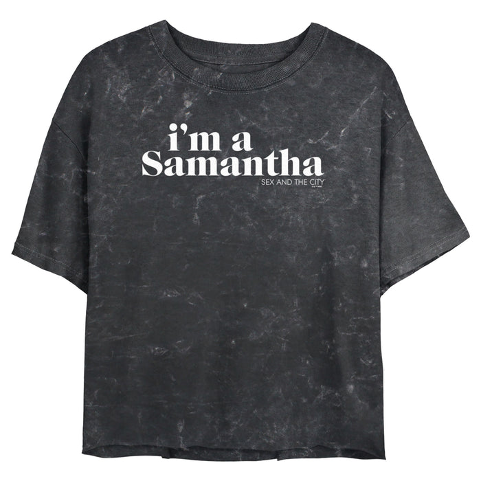 fifth sun Junior's Sex and the City I'm a Samantha Text T-Shirt