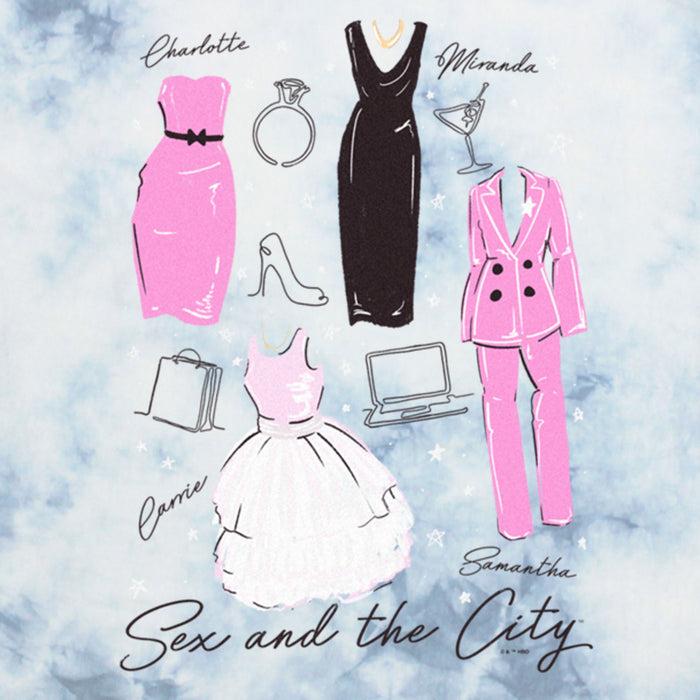 Fifth Sun Junior's Sex And The City Iconic City Fashion T-Shirt