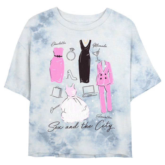 fifth sun Junior's Sex and the City Iconic City Fashion T-Shirt
