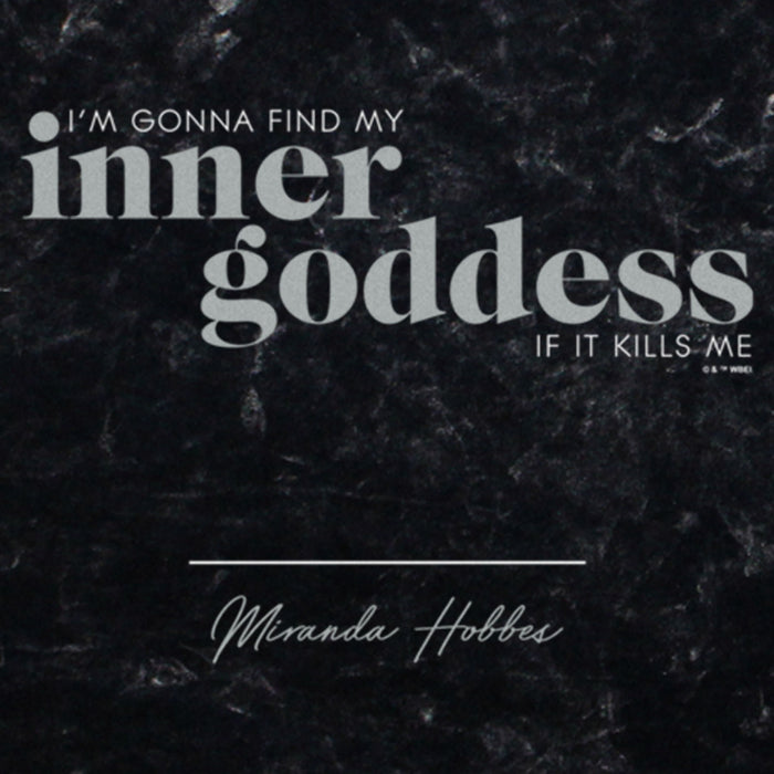 Fifth Sun Junior's Sex And The City Miranda Find Inner Goddess T-Shirt