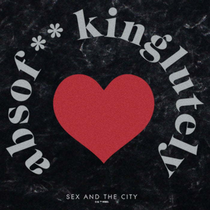 Fifth Sun Junior's Sex And The City Mr. Big Absolutely Heart T-Shirt