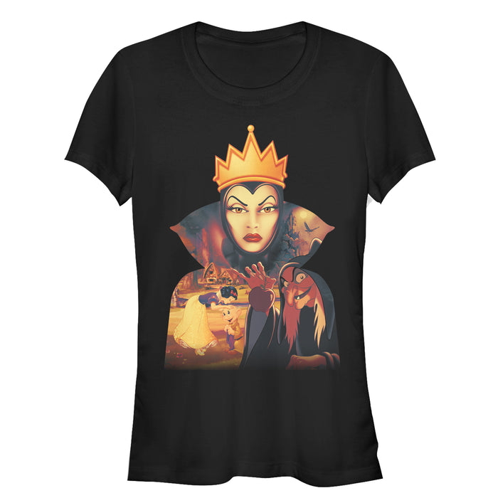 fifth sun Junior's Snow White and the Seven Dwarfs Evil Queen Pose T-Shirt