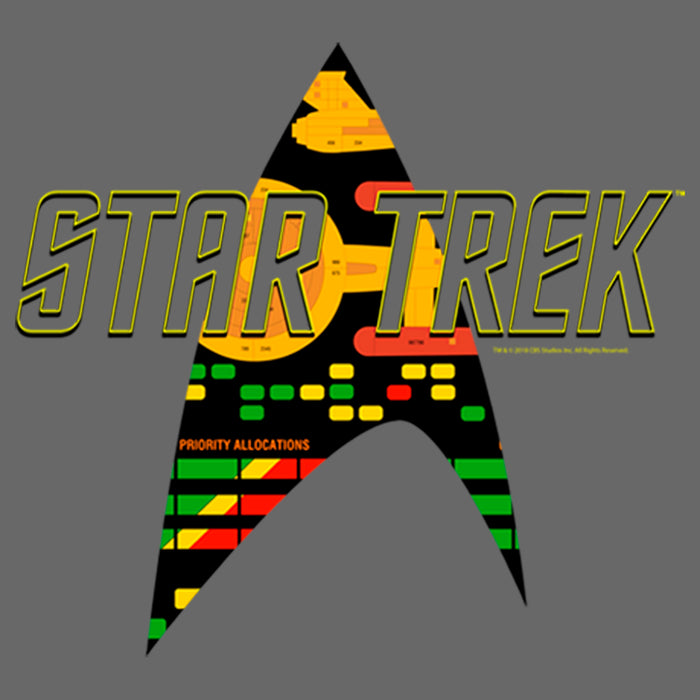 Fifth Sun Junior's Star Trek Allocations Logo T-Shirt